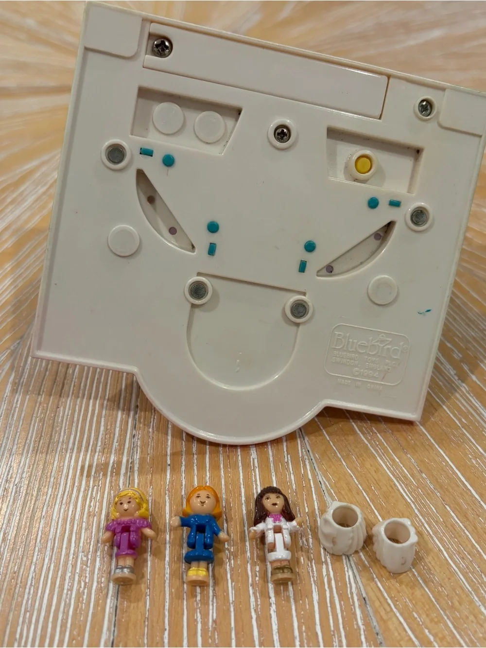 1994 Lightup Bridal Salon LIGHTS WORK Polly Pocket Bluebird dolls skirts
